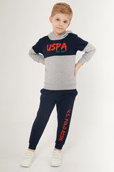 U.S. Polo Kids Boys Pajama Two Pieces Set Three Threads